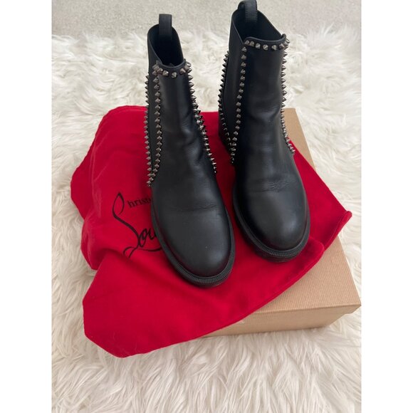 Christian Louboutin Out Lina Chelsea Ankle Boots - Picture 7 of 14